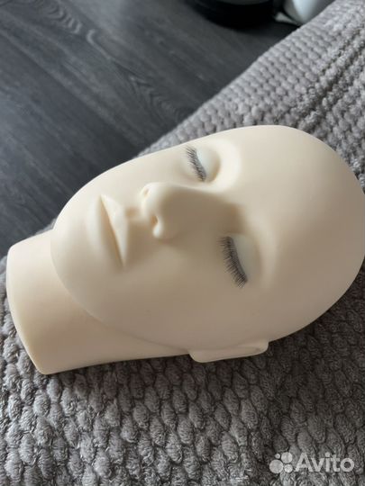 Тренировочный манекен для наращивания ресниц