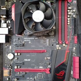 Материнская плата asus maximus VII hero