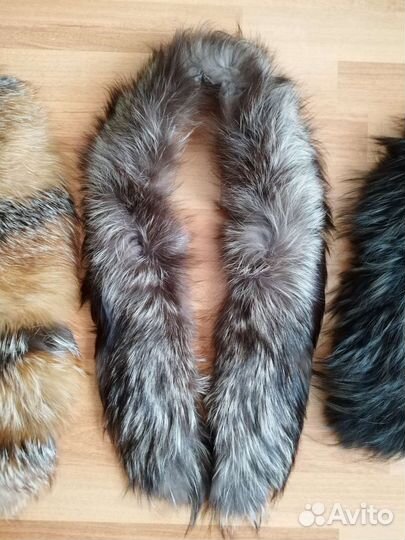 Воротник из натурального меха