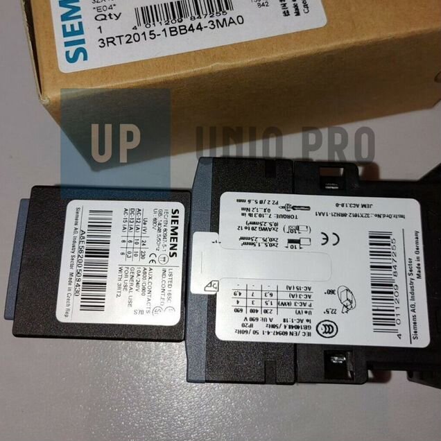 Контактор Siemens 3RT2015-1BB44-3MA0
