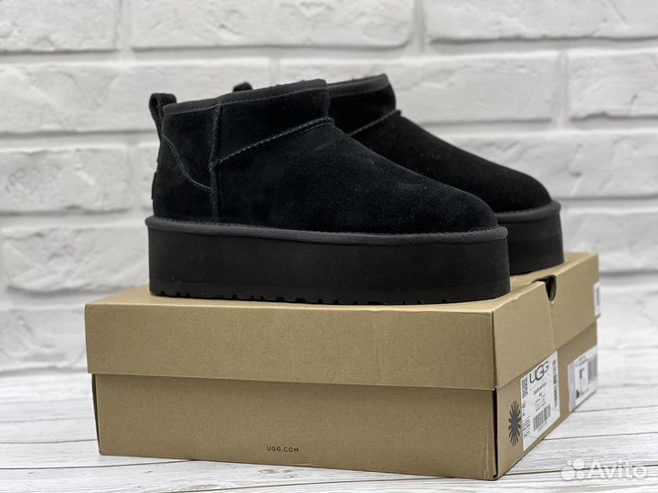 Угги на платформе UGG Classic Ultra Mini Platform