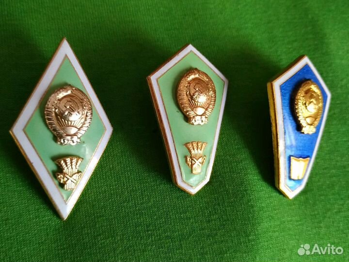 Нагрудные знаки за окончание обучения в СССР, лмд