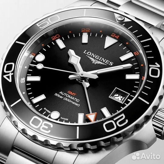 Часы Longines Hydroconquest GMT L3.790.4.56.6