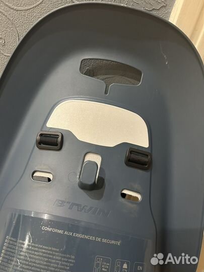 Детское велокресло на багажник