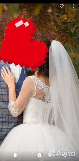 Свадебное платье 42 44