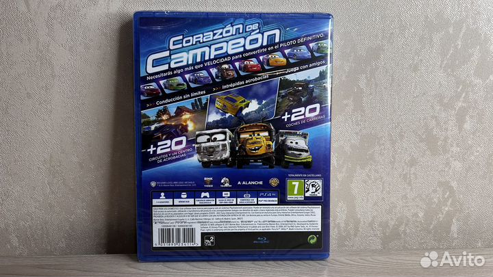 Тачки 3 Навстречу победе ps4 Новый диск