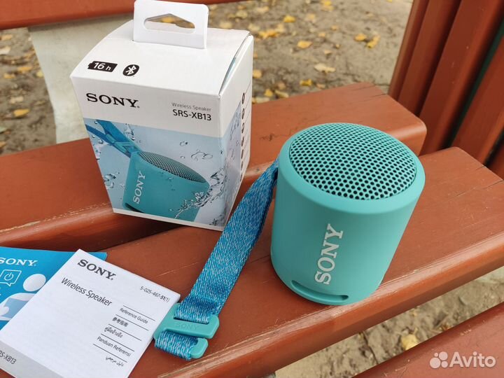 Колонка Sony SRS-XB13 зелёная