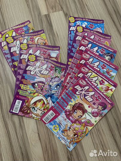 Журналы и головоломки Винкс/Пикси