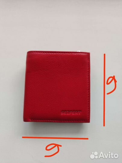 Кошелек женский красный