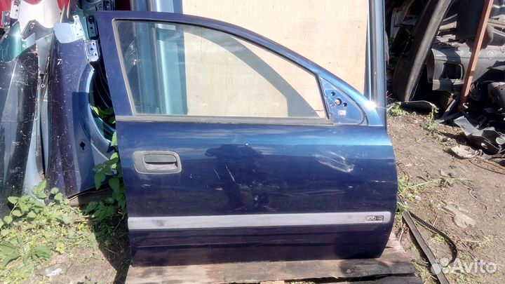 Дверь передняя правая на Опель Астра Г
