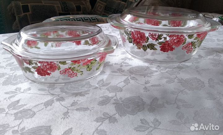 Кастрюли для микроволновой печи (2 шт.)