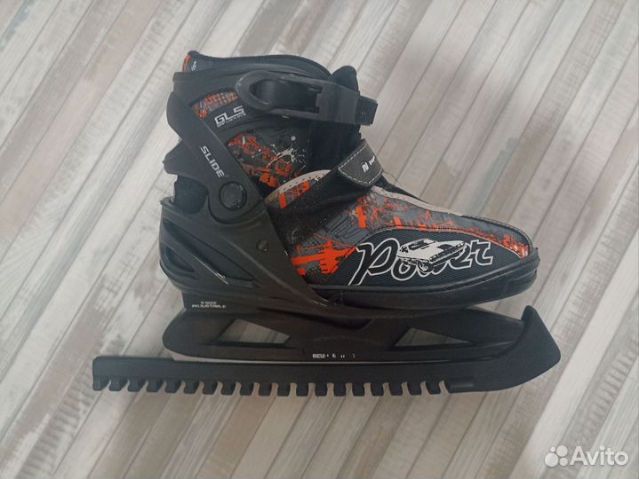 Коньки раздвижные nordway 36-40