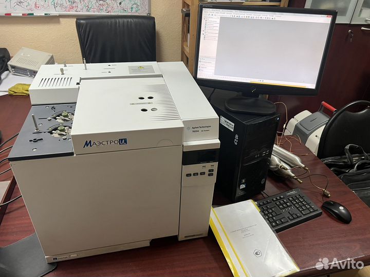 Газовый хроматограф Маэстро agilent 7820 c 2 пид