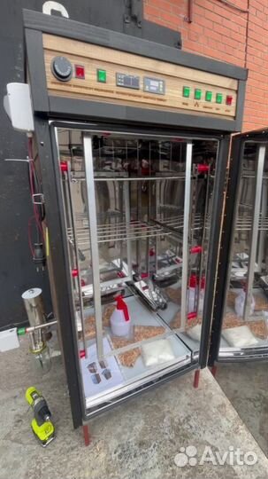 Коптильня горячего копчения для бизнеса