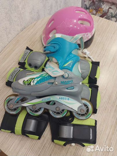 Роликовые коньки размер 30-33