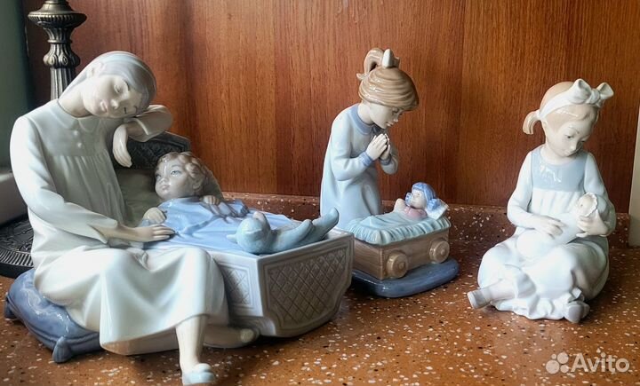 Фарфоровые статуэтки nao by lladro