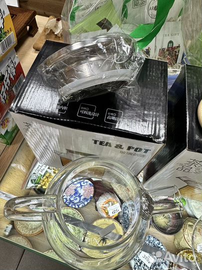 Чайник большой заварочный бочонок 1800 мл 1,8 л