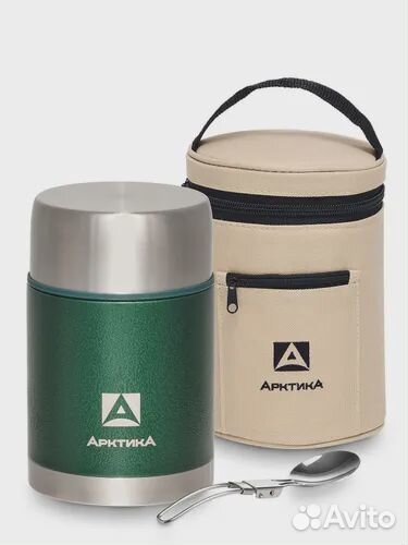 Термос для еды с чехлом Арктика 0.8л 306-800а