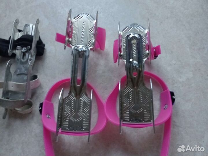 Коньки двухполозные детские