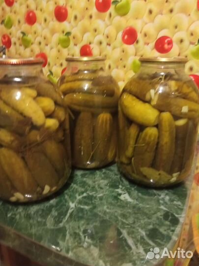 Огурцы маринованные домашние