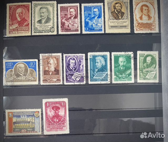 Марки СССР 1956г