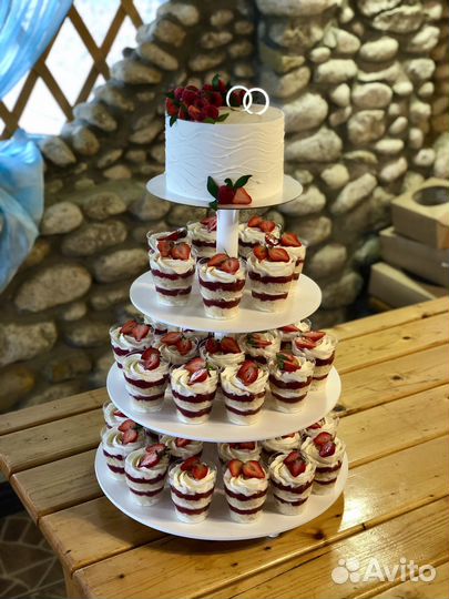 Многоярусная подставка для торта