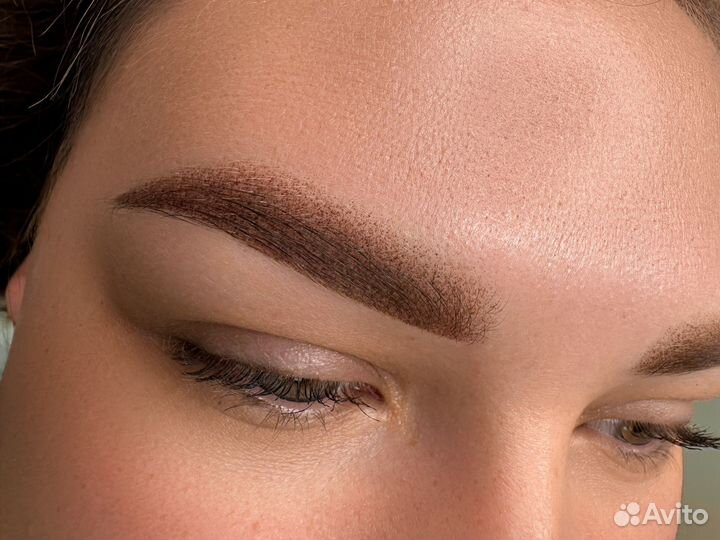 Перманентный макияж бровей губ и век, татуаж