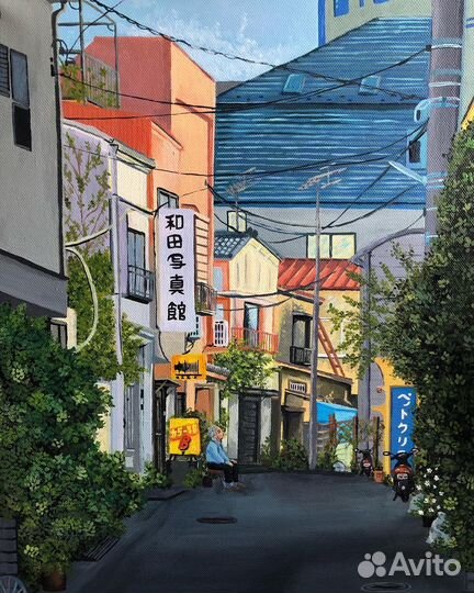 Картина 30x40 Япония