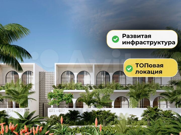 Квартира-студия, 29 м² (Индонезия)