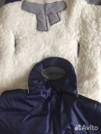 Зимний конверт в коляску