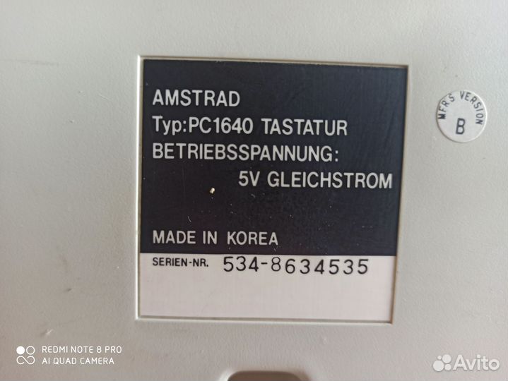 Рэтро Компьютер 286. Amstrad PC1640 DD. СССР