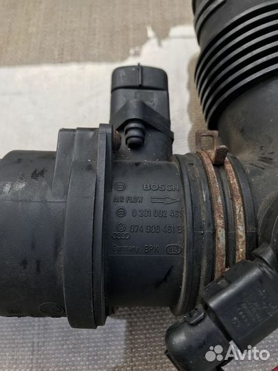 Volkswagen Sharan 7M6 Расходомер датчик дмрв