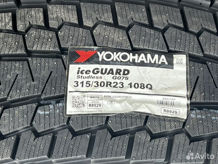 Yokohama Ice Guard G075 275/35 R23 и 315/30 R23 108Q