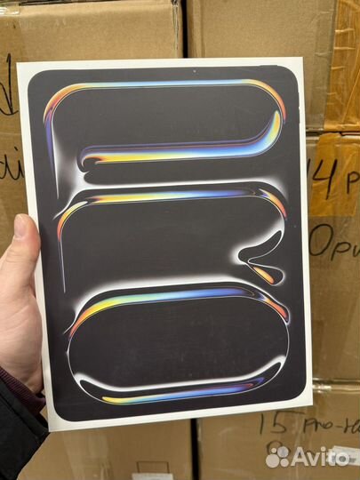 Гравировка на коробках iPad