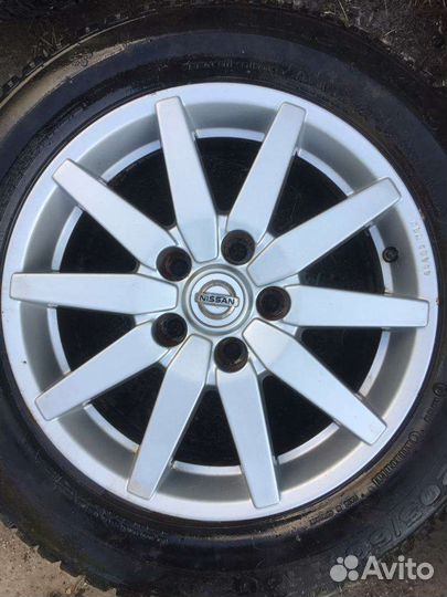 Литые диски Ниссан R 16 оригинал