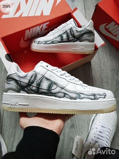 Кроссовки Nike Air Force 1 low skeleton