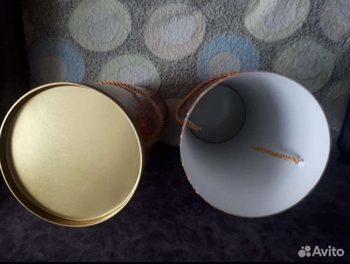 Коробка-цилиндр подарочная