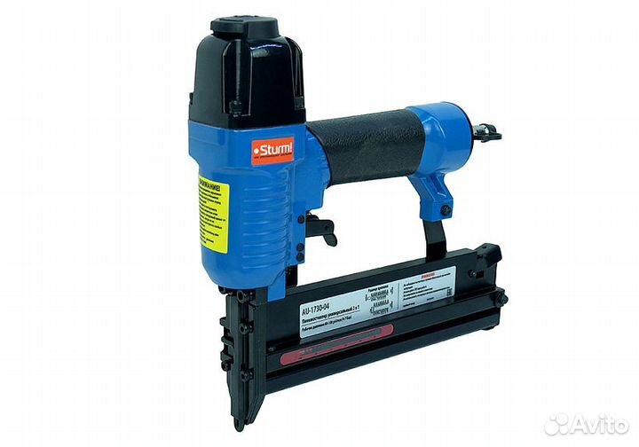 Пневмостеплер универсальный 2 в 1 Sturm