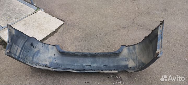 Бампер задний поло седан рест