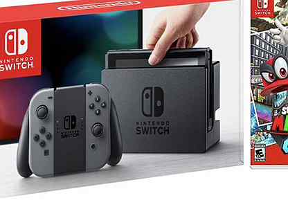 Новая Nintendo Switch Gray - 1 год гарантия