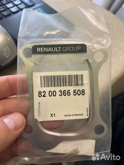 Прокладка турбины renault