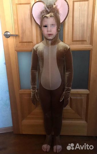 Костюм мышки. Одевали 1 раз на выступление. 5,5-6