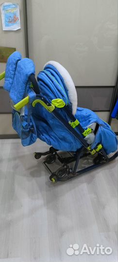 Санки коляска nika 7