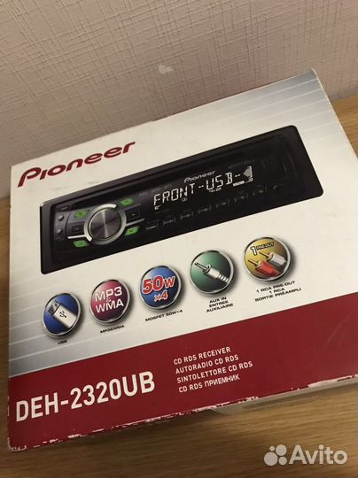 Автомагнитолла pioneer