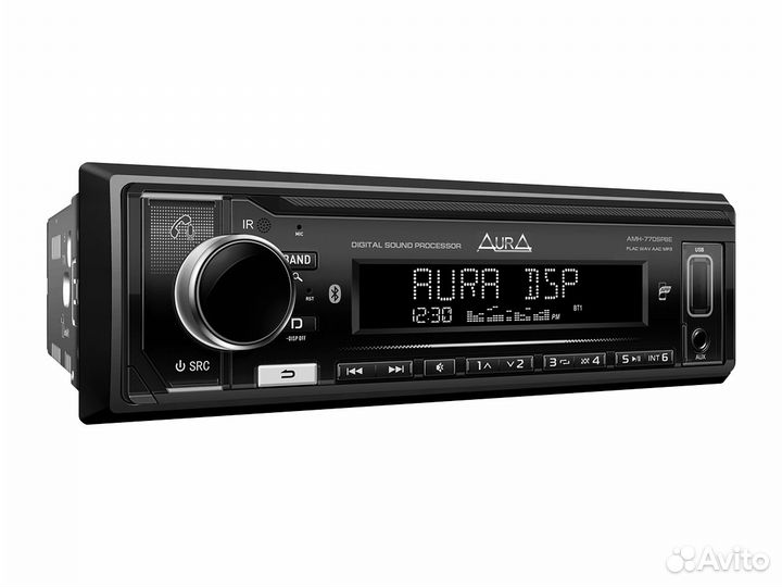 AurA AMH-77DSP black edition 1 din магнитола