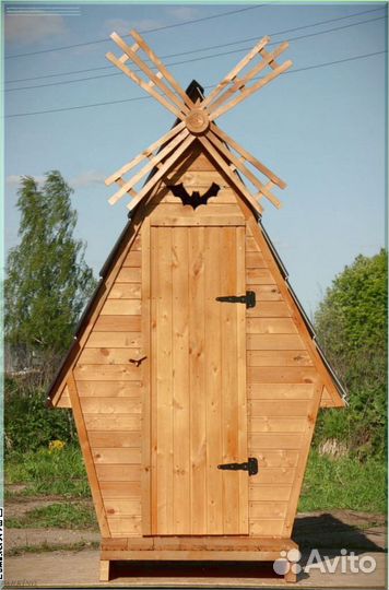 Дачный туалет с дельфином ркд 215