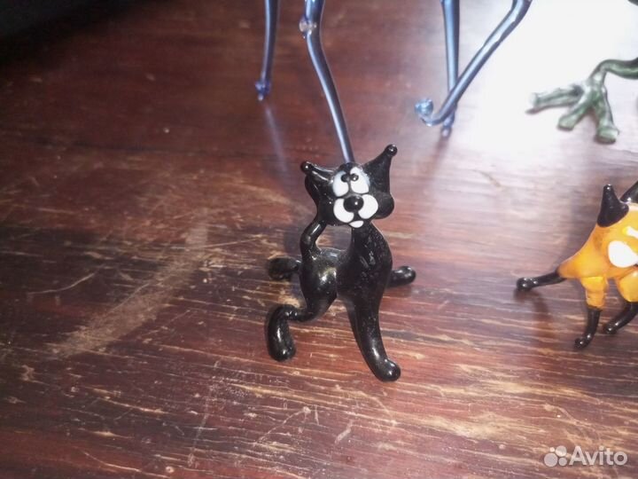 Фигурки из стекла(хрусталя)