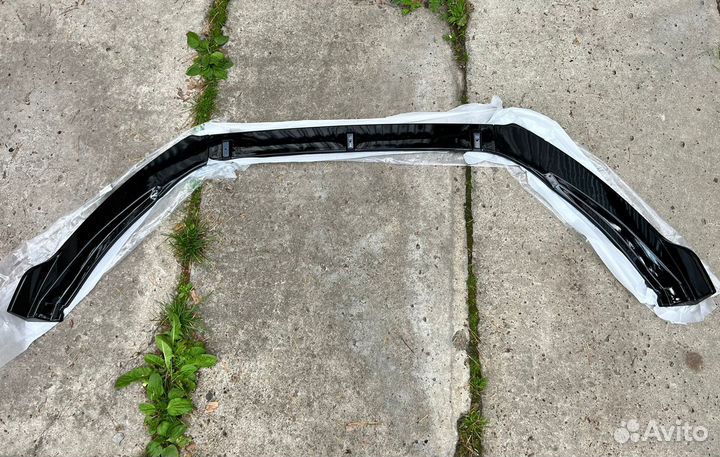 Сплиттер губа на Skoda Octavia a7 рест/дорест