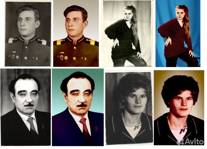 Реставрация фотографий из вашего семейного альбома