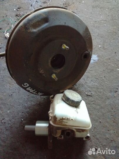 Усилитель вакуумный бачок гтц opel Astra G